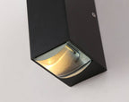 Scandi Up-Down LED Outdoor Wall Light – Black, Dimmable Options