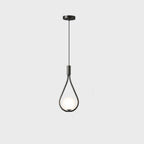 Contemporary Minimalist LED Pendant Light – Black or Gold