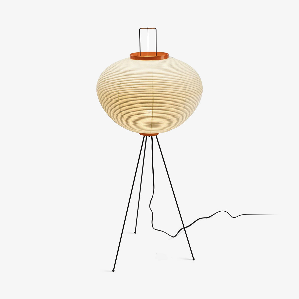 Japanese Rice Paper Floor Lamp – 48.4" Tall