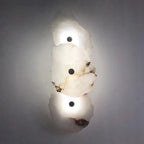 Organic Stone-Look LED Wall Sconce – 1 to 7 Lights