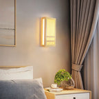 Japandi Wooden Slat LED Wall Light