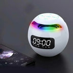 Bluetooth Speaker Alarm Clock with LED Display
