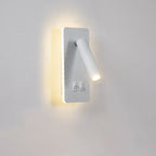Adjustable LED Spotlight Wall Sconce with Ambient Backlight