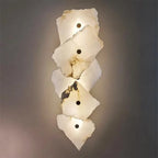 Organic Stone-Look LED Wall Sconce – 1 to 7 Lights
