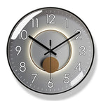 Modern Round Decorative Wall Clock – 8 Styles