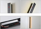 Modern Linear LED Outdoor Wall Light for Patio & Garden