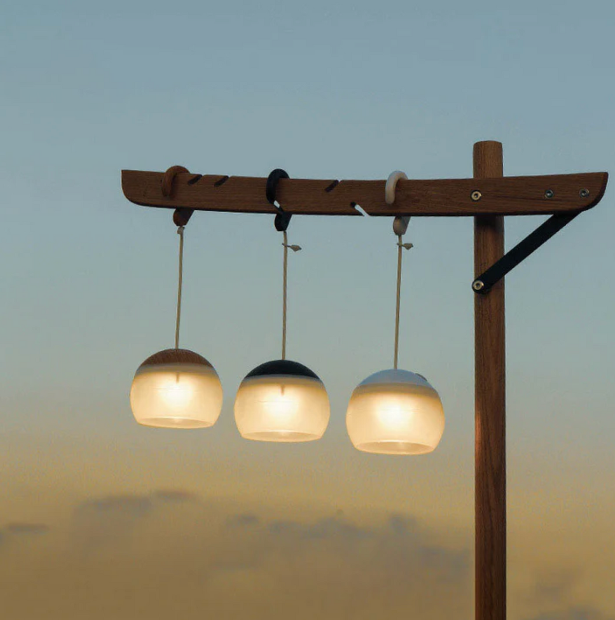 Portable LED Hanging Camping Lantern – Rechargeable