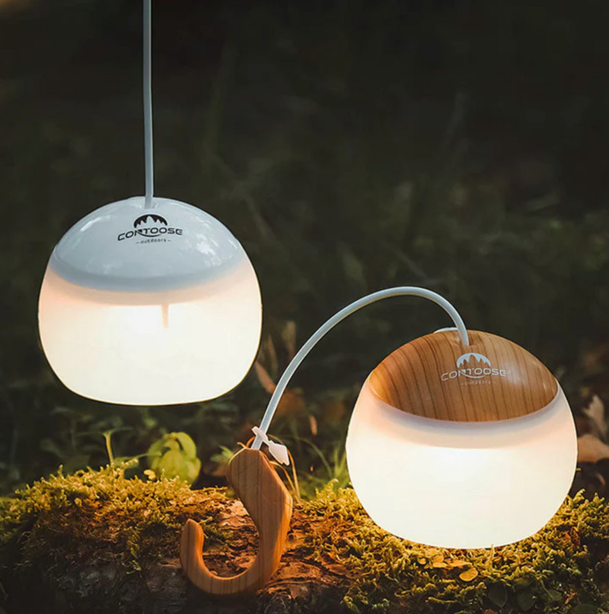 Portable LED Hanging Camping Lantern – Rechargeable