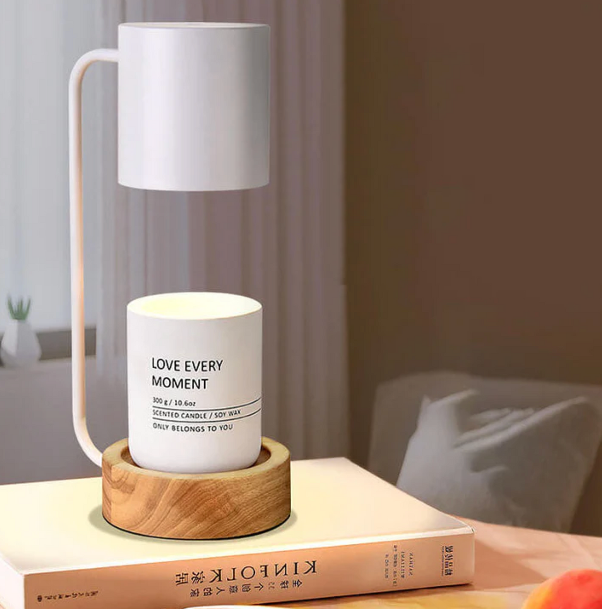 Candle Warmer Lamp for Jar Candles – Black or White