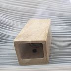 Natural Travertine Cube Wall Sconce – Square or Rectangle