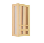 Japandi Wooden Slat LED Wall Light