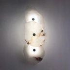 Organic Stone-Look LED Wall Sconce – 1 to 7 Lights