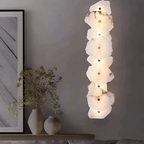 Organic Stone-Look LED Wall Sconce – 1 to 7 Lights