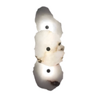 Organic Stone-Look LED Wall Sconce – 1 to 7 Lights