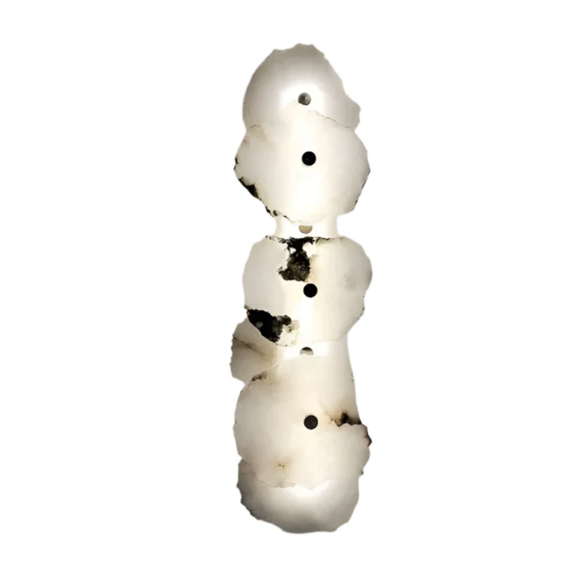 Organic Stone-Look LED Wall Sconce – 1 to 7 Lights