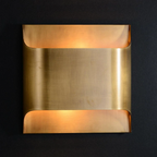 Up-Down LED Wall Lamp – Aluminum Cube, Black or Gold