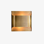 Up-Down LED Wall Lamp – Aluminum Cube, Black or Gold