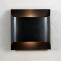 Up-Down LED Wall Lamp – Aluminum Cube, Black or Gold
