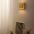 Up-down LED wall lamp aluminum cube