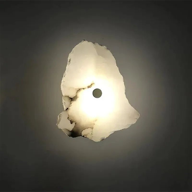 Organic Stone-Look LED Wall Sconce – 1 to 7 Lights