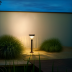 Solar Pathway Light with Decorative Light Pattern