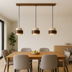 Minimalist Stone Barrel Pendant Light – 1 to 4 Lights