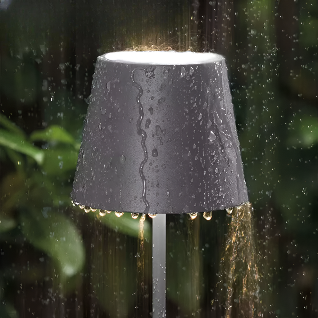 Cordless Waterproof LED Table Lamp – Rechargeable, 7 Colors