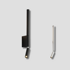 Adjustable LED bedside reading wall light