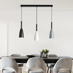Nordic 3-light kitchen island pendant