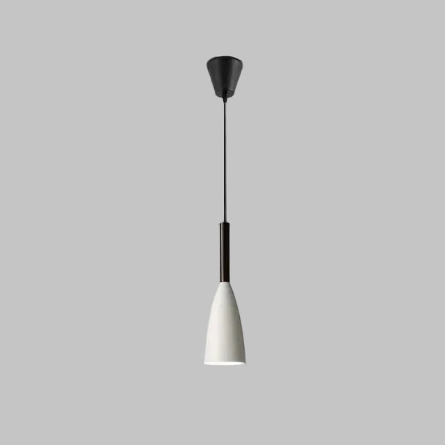 Nordic 3-Light Kitchen Island Pendant with Tapered Metal Shades