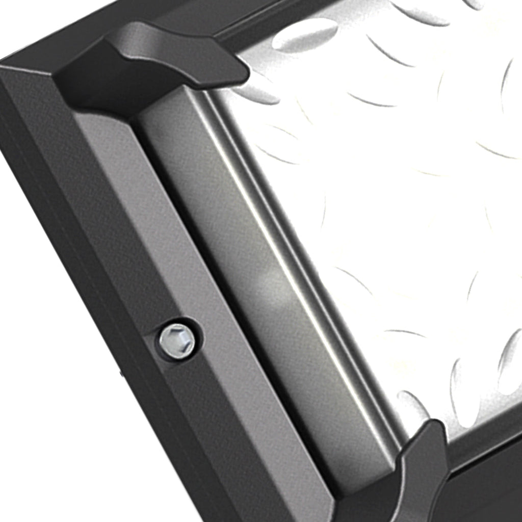 Square Black Waterproof LED Outdoor Wall Light