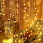 Solar LED Outdoor String Lights – Warm White or Multicolor