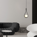 Contemporary Minimalist LED Pendant Light – Black or Gold