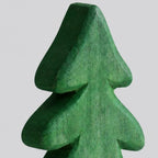 Handmade Wooden Evergreen Tree Tabletop Decor