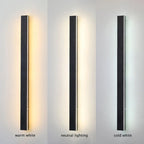 Architectural Vertical LED Wall Light – Remote, RGB & Motion Options