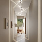 Rotating Circular LED Ceiling Light – 15W Matte White