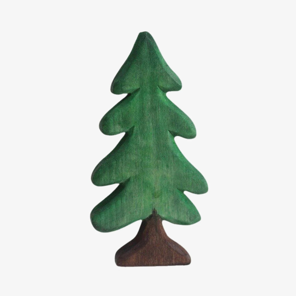 Handmade Wooden Evergreen Tree Tabletop Decor