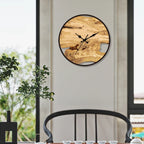 Modern Transparent Acrylic Wall Clock – 11.8"