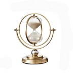 Luxury Hourglass Sand Timer with Metal Frame – 15, 30 or 60 Min