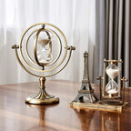 Luxury Hourglass Sand Timer with Metal Frame – 15, 30 or 60 Min