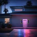 Architectural Vertical LED Wall Light – Remote, RGB & Motion Options