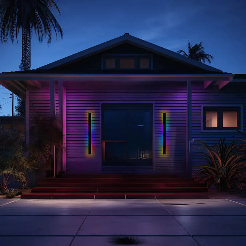 Architectural Vertical LED Wall Light – Remote, RGB & Motion Options