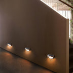 Industrial LED Outdoor Wall Light with Dusk-to-Dawn Sensor