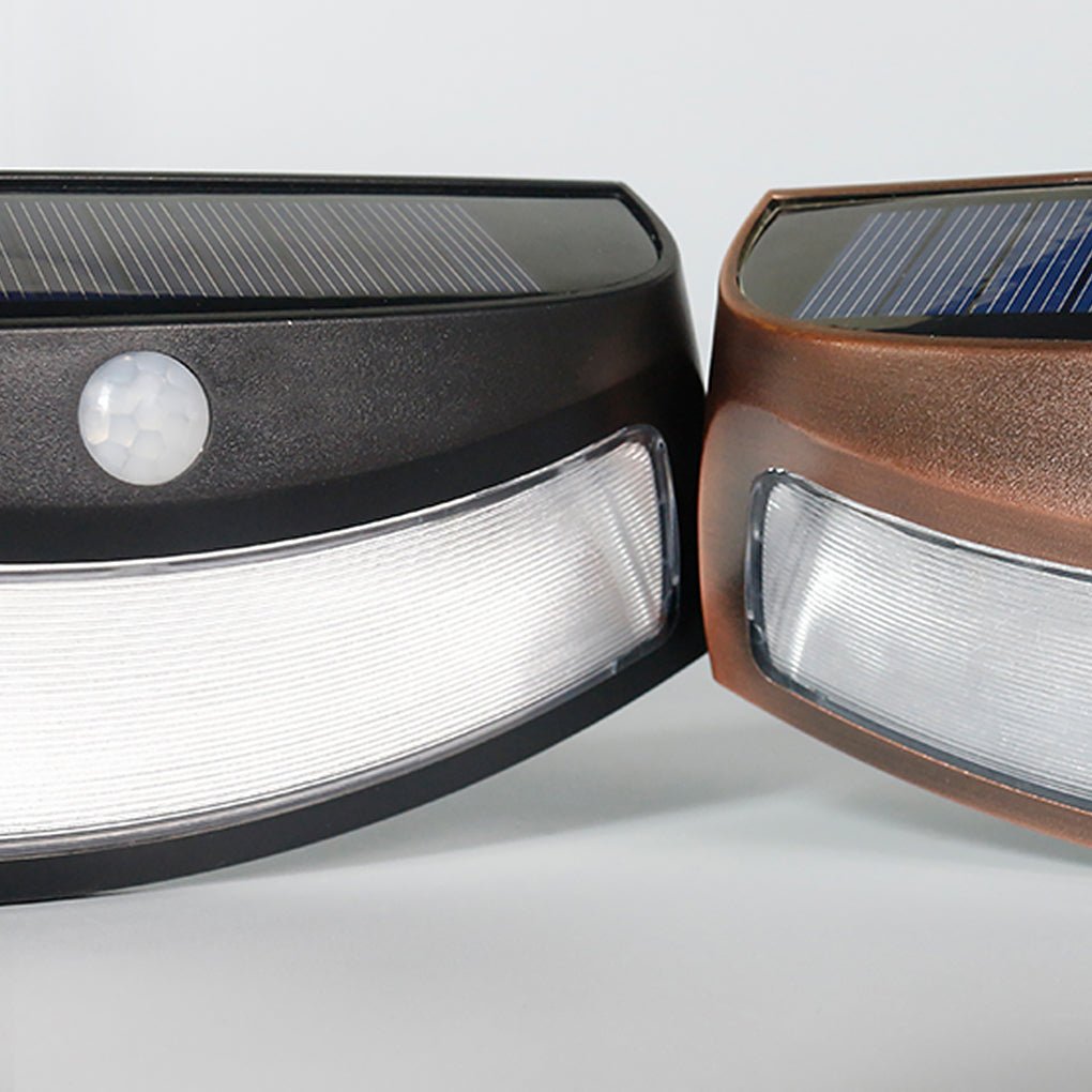 Industrial LED Outdoor Wall Light with Dusk-to-Dawn Sensor