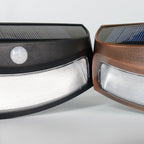 Industrial LED Outdoor Wall Light with Dusk-to-Dawn Sensor