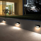Industrial LED outdoor wall light with sensor