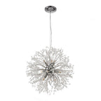 9-Light Crystal Sputnik Chandelier – Gold or Chrome