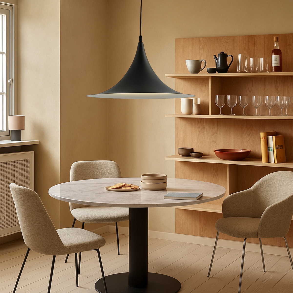 Nordic Saucer Pendant Light – 3 Sizes