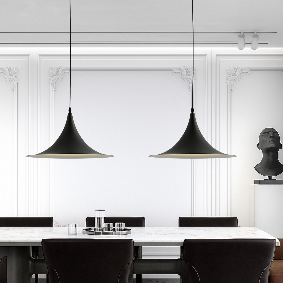 Nordic Saucer Pendant Light – 3 Sizes