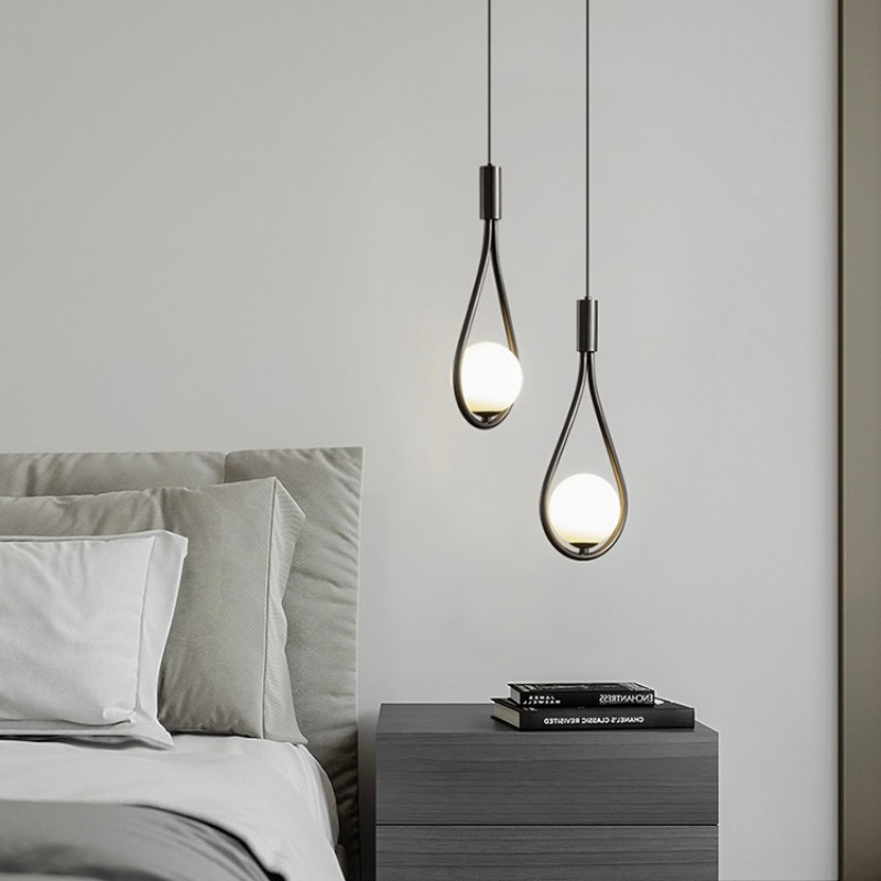 Contemporary minimalist LED pendant light